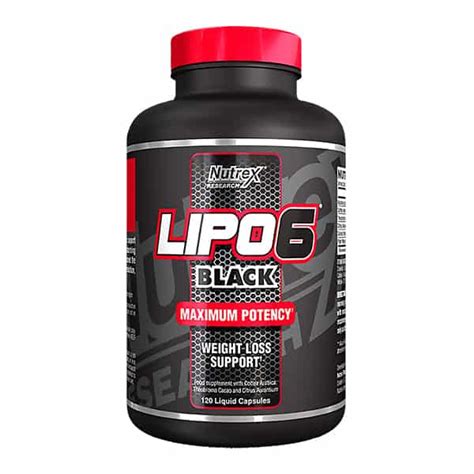 Nutrex Research, LIPO 6, Black, 120 Liqui.